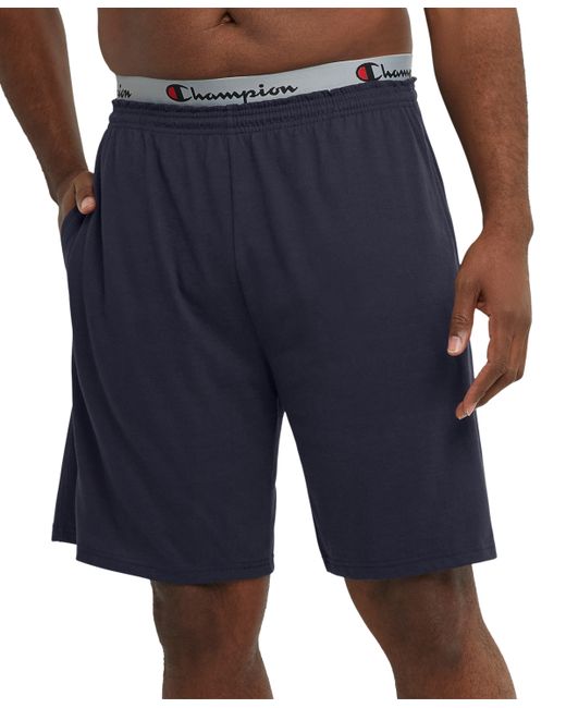 Champion Big Tall Standard-Fit Jersey-Knit 9 Shorts