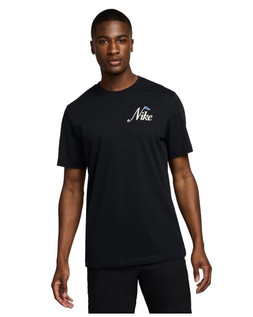 Nike Classic-Fit Embroidered Logo Graphic Golf T-Shirt