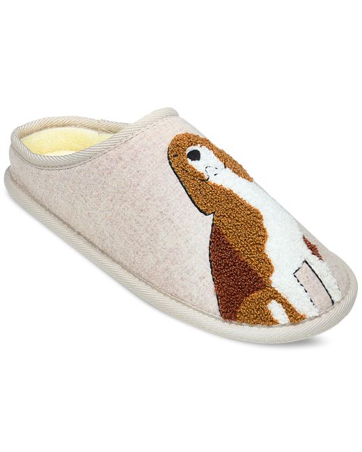 Radley London Radley Friends Embroidered Slippers Taupe