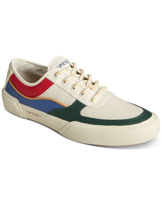 Sperry SeaCycled Soletide Colorblocked Lace-Up Sneakers