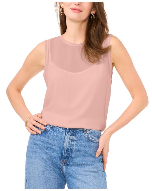 Vince Camuto Layered Sleeveless Top