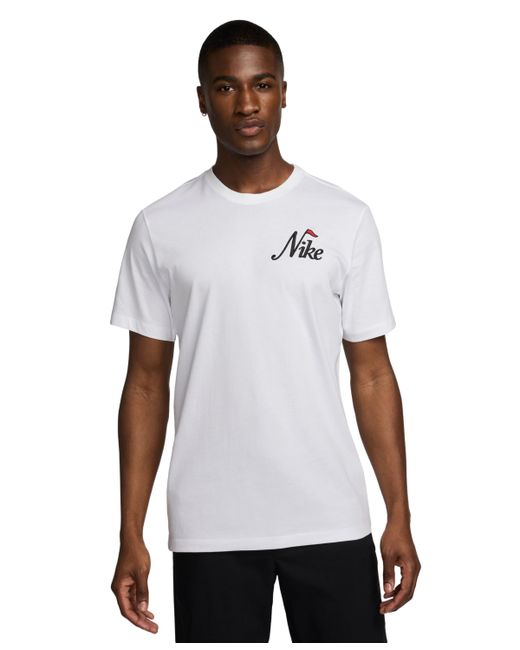 Nike Classic-Fit Embroidered Logo Graphic Golf T-Shirt