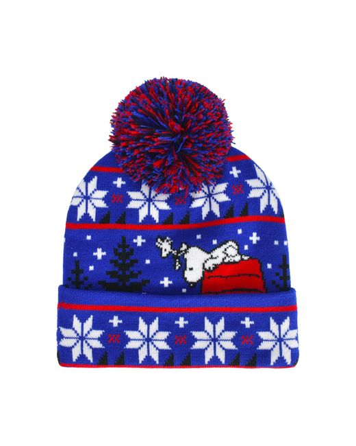 Peanuts Beanie Red House With Snoopy