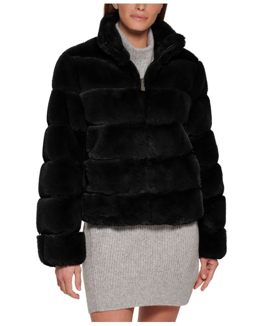 Calvin Klein Faux-Fur Coat