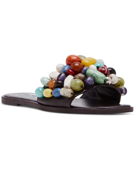 Steve Madden Knicky Embellished Slide Sandals