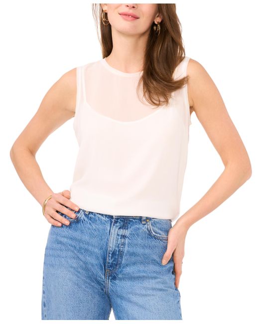 Vince Camuto Layered Sleeveless Top