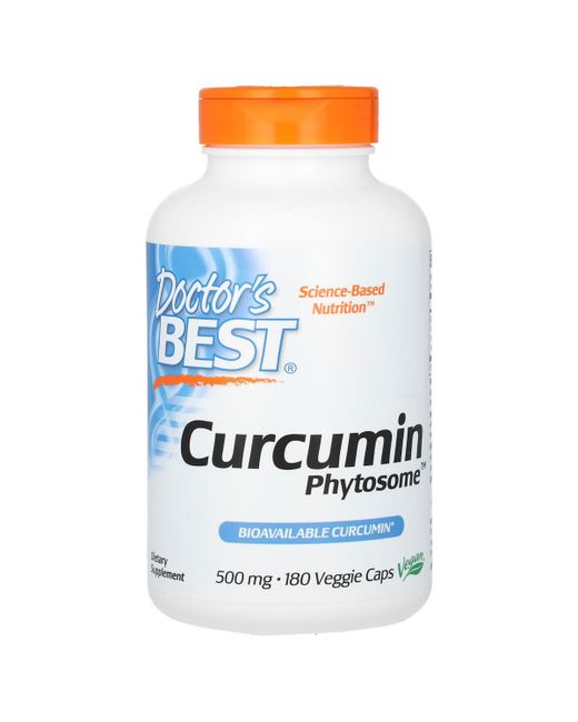 Doctor's Best Curcumin Phytosome with Meriva 500 mg Veggie Caps
