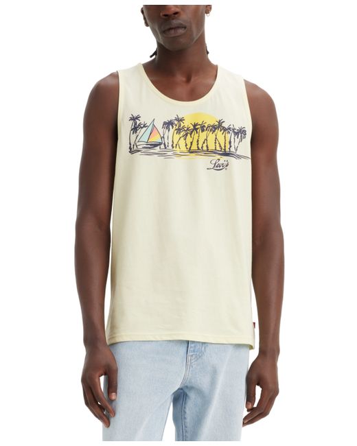 Levi's Relaxed-Fit Logo Bear Graphic Tank Top