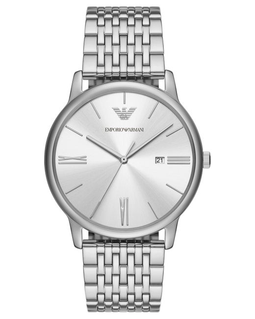 Emporio Armani Stainless Steel Bracelet Watch 42mm