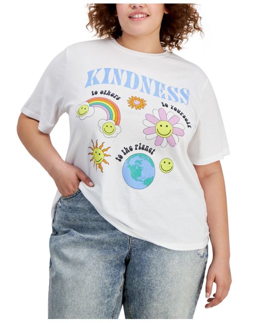 Grayson Threads, The Label Trendy Plus Kindness Graphic T-Shirt