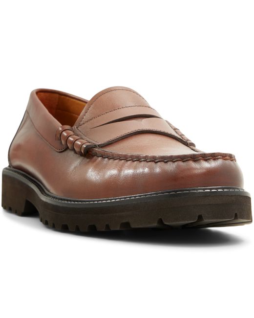 Brooks Brothers Bleeker Lug Sole Penny Loafers