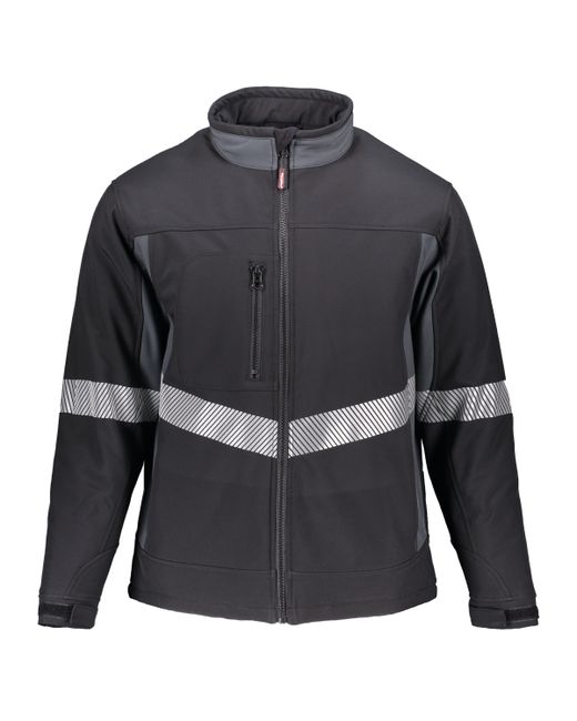 Refrigiwear Big Tall Enhanced Visibility Insulated Softshell Jacket with Reflective Tape