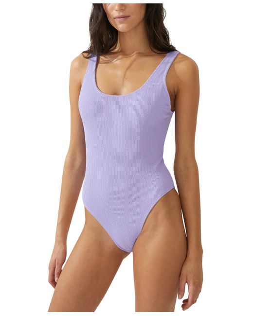 Cotton On Low-Back One-Piece Swimsuit