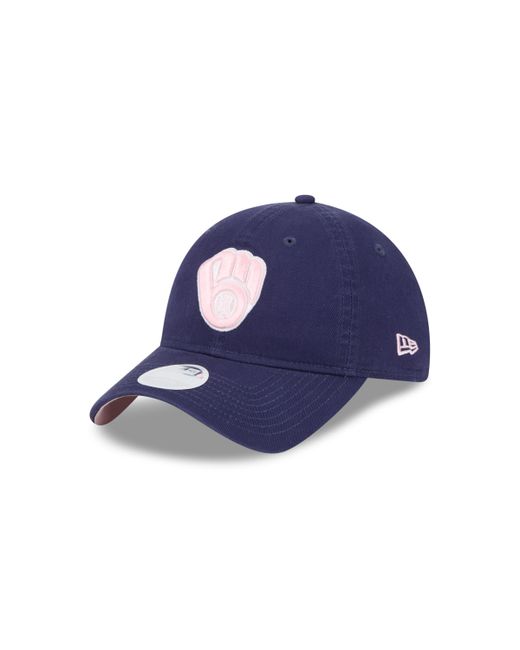 New Era Milwaukee Brewers 2024 Mothers Day 9TWENTY Adjustable Hat