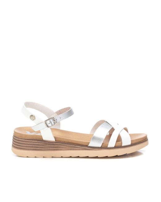 Xti Low Wedge Strappy Sandals By