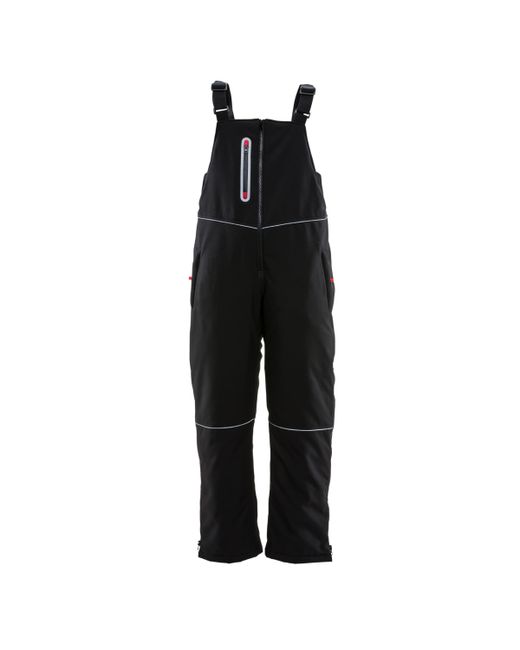 Refrigiwear Insulated Softshell Bib Overalls with Reflective Piping