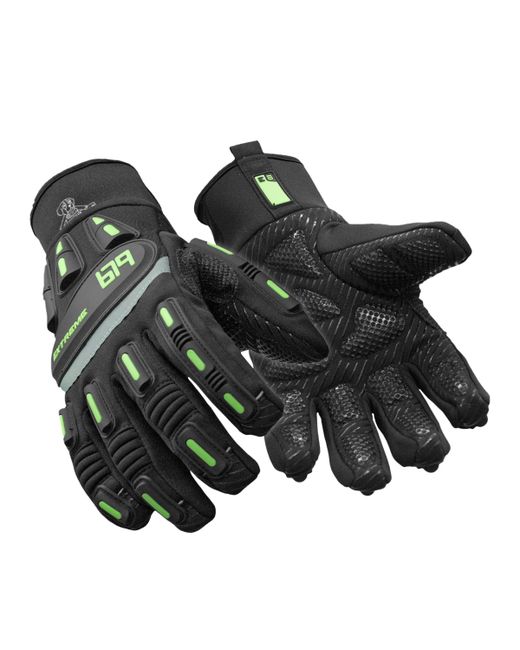 Refrigiwear Insulated Extreme Freezer Gloves with Grip Palm Impact Protection