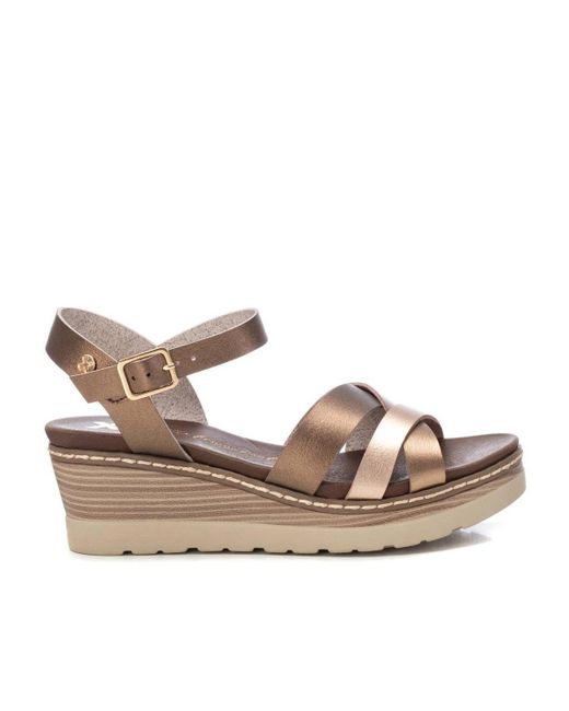 Xti Wedge Strappy Sandals By