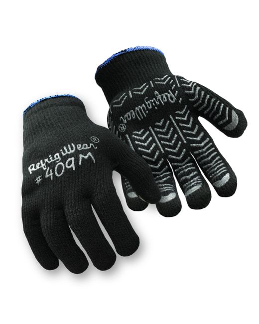 Refrigiwear Palm Coated Herringbone Grip Knit Work Gloves Pack of 12 Pairs