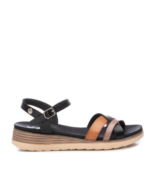 Xti Low Wedge Strappy Sandals By