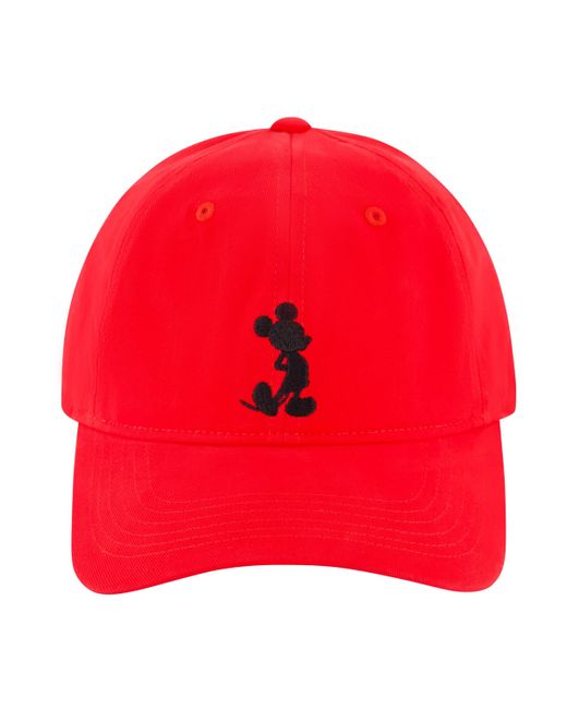 Disney Mickey Dad Cap Brush Washed Cotton Twill Embroidery