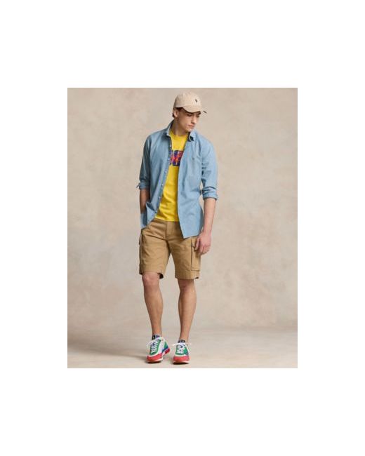 Polo Ralph Lauren Cap Chambray Shirt Jersey T Cargo Shorts Sneakers