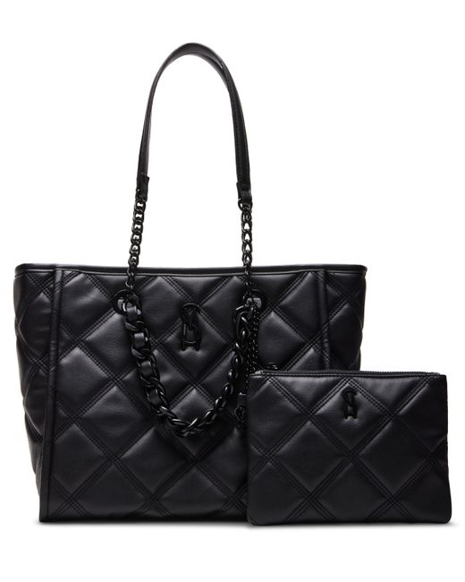 Steve Madden Katt Quilted Tote with Pouch