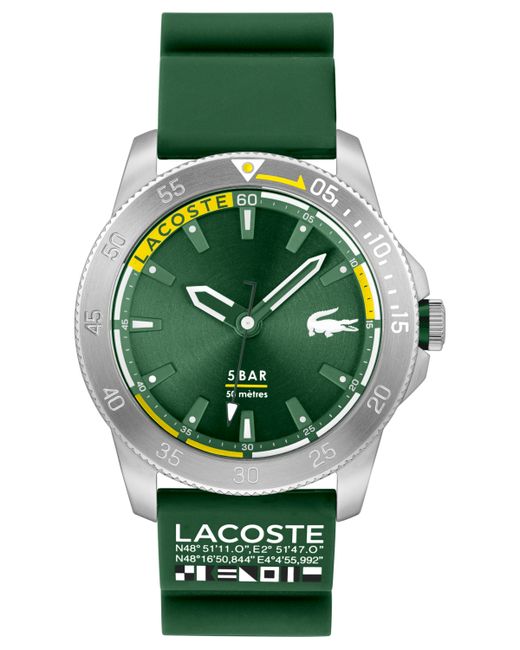 Lacoste Silicone Strap Watch 46mm