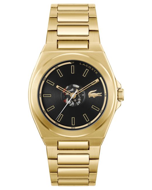 Lacoste Reno Gold-Tone Stainless Steel Bracelet Watch 42mm