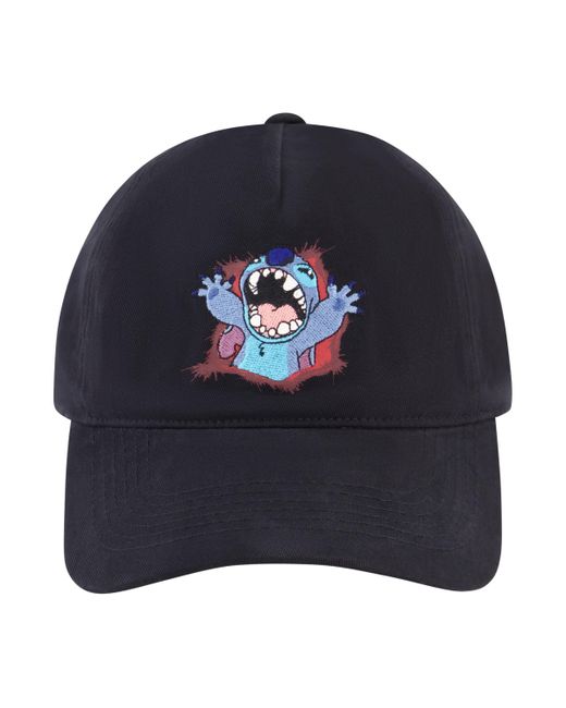 Disney Stitch Print with Embroidery Dad Cap
