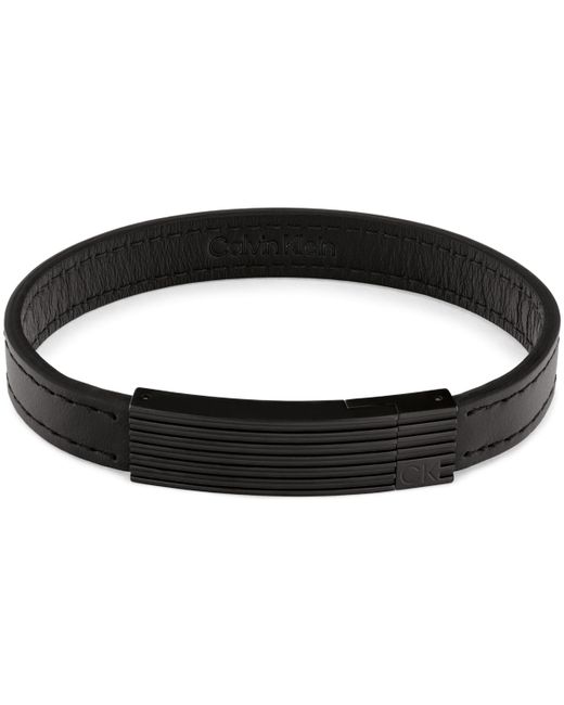 Calvin Klein Leather Bracelet