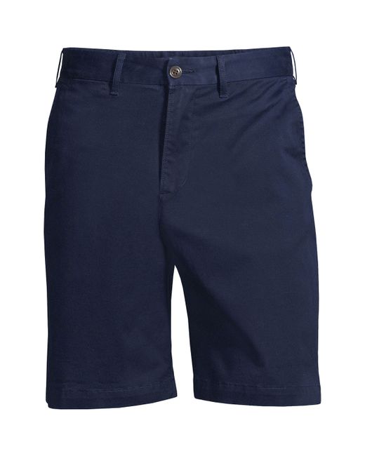 Lands' End Big Tall 9 Traditional Fit Comfort First Knockabout Chino Shorts