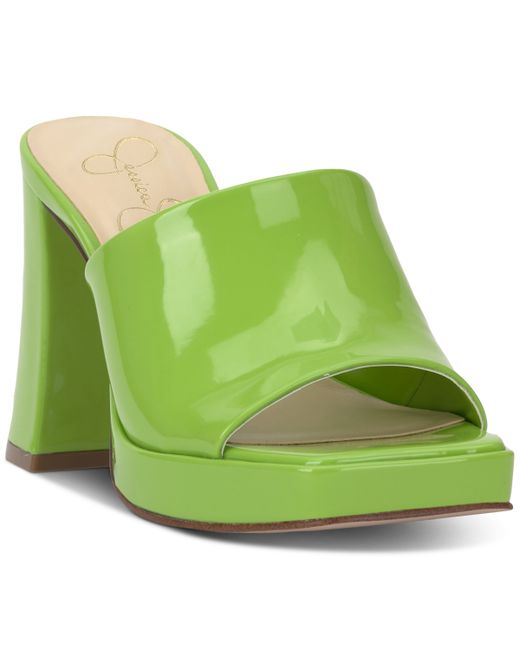 Jessica Simpson Kashet Platform Block-Heel Dress Sandals