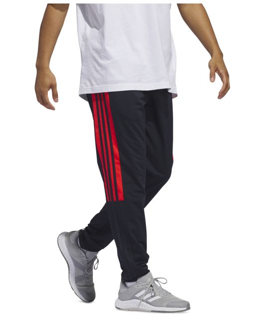 Adidas Essentials Regular-Fit Colorblocked Tricot Joggers