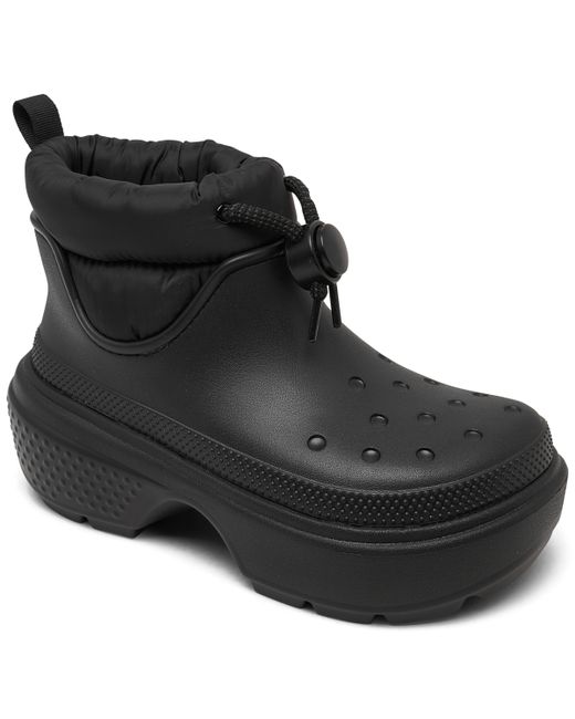 Crocs Stomp Puff Boots from Finish Line