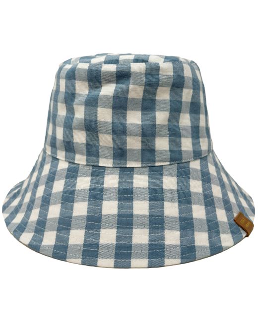 Cole Haan Gingham Reversible Bucket Hat