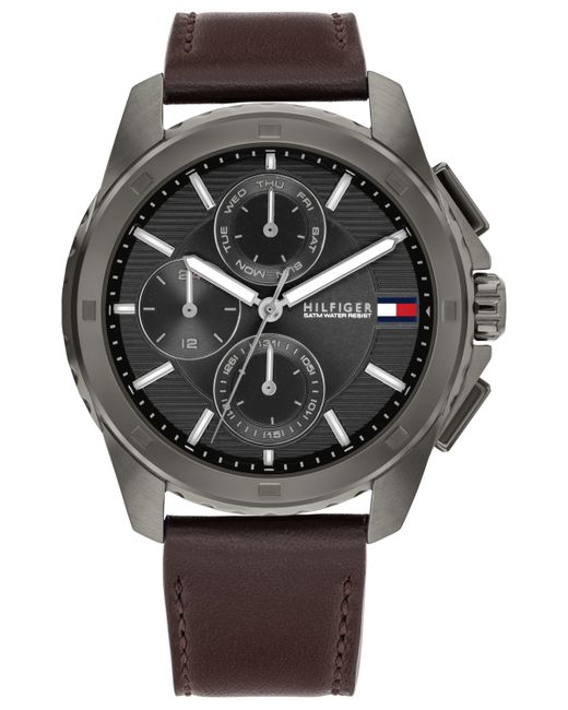 Tommy Hilfiger Quartz Brown Leather Watch