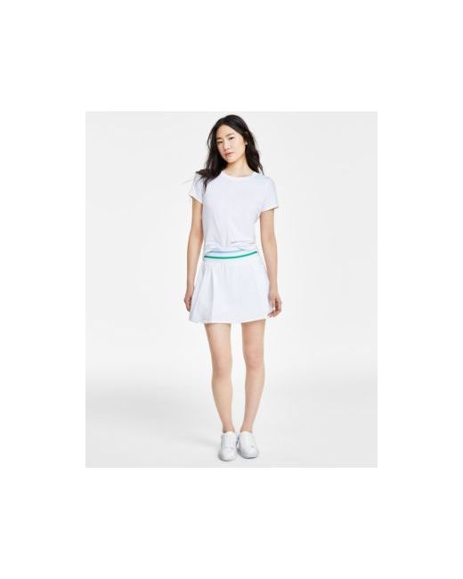 Id Ideology Twist Front T Shirt High Waisted Pleated Skort Created For