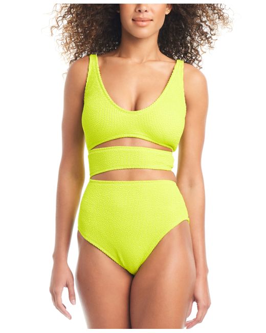 Bar III Cut-Out One-Piece Swimsuit Created for Macy
