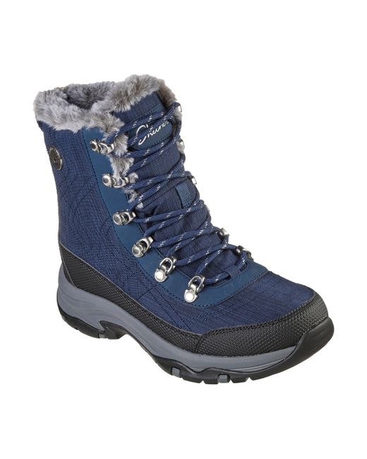 Skechers Relaxed Fit Trego Cold Blues Hiking Boots from Finish Line