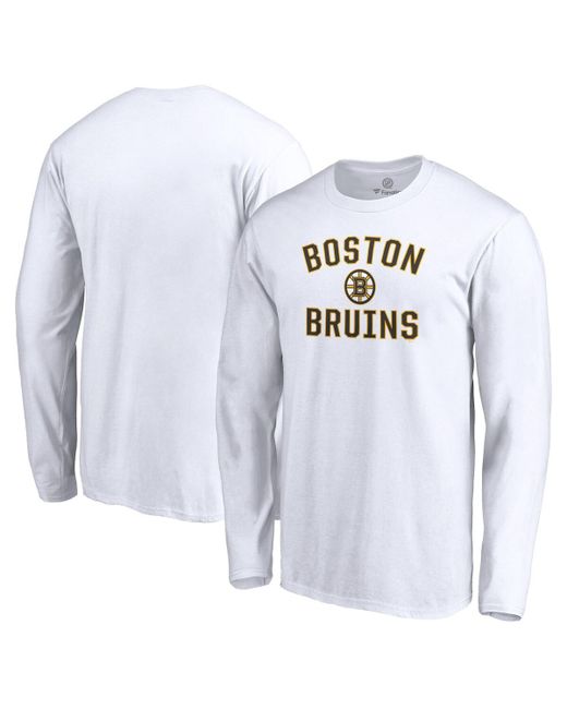 Fanatics Boston Bruins Victory Arch Long Sleeve T-shirt