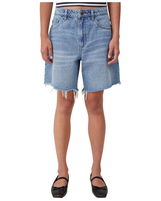 Cotton On Relaxed Denim Short