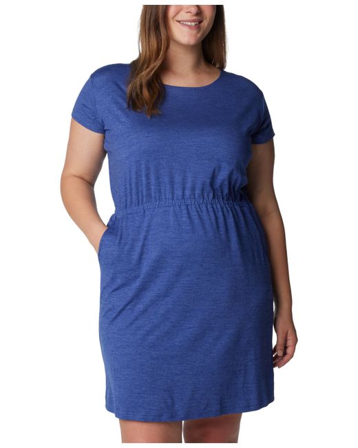 Columbia Plus Pacific Haze Short-Sleeve T-Shirt Dress Created for
