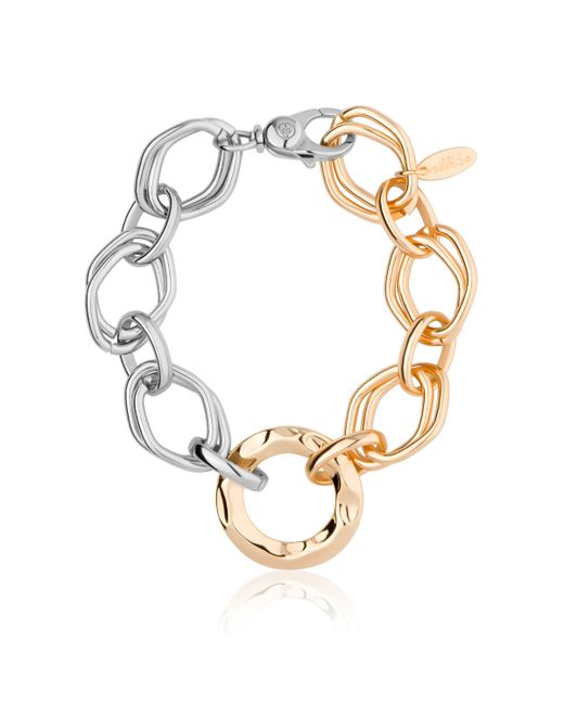 Ettika Mixed Metal Chain Link Bracelet