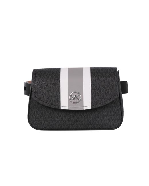 Michael Kors Logo belt bag with stripe