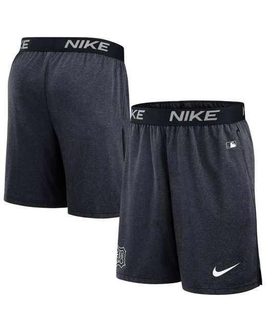 Nike Black Detroit Tigers Authentic Collection Practice Performance Shorts pb