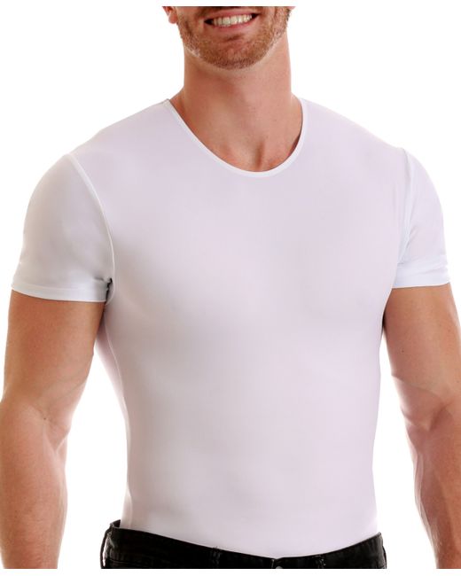 Instaslim Big Tall Insta Slim Compression Short Sleeve Crew-Neck T-Shirt
