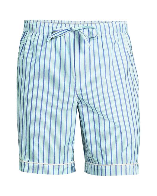 Lands' End Essential Pajama Shorts stripe