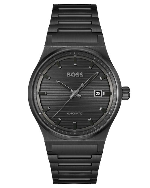 Boss Candor Auto Automatic Ionic Plated Steel Watch 41mm