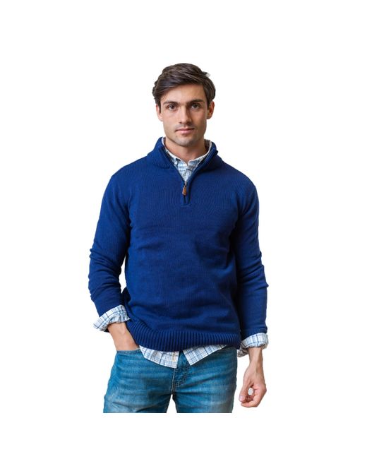 Hope & Henry Half Zip Pullover Sweater Organic Cotton